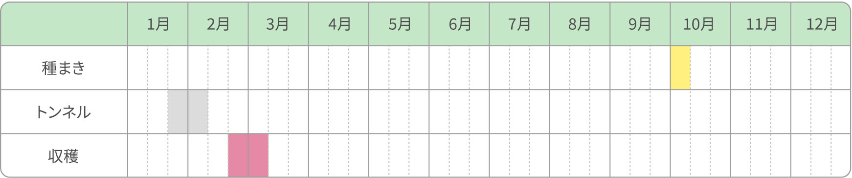 トンネル栽培