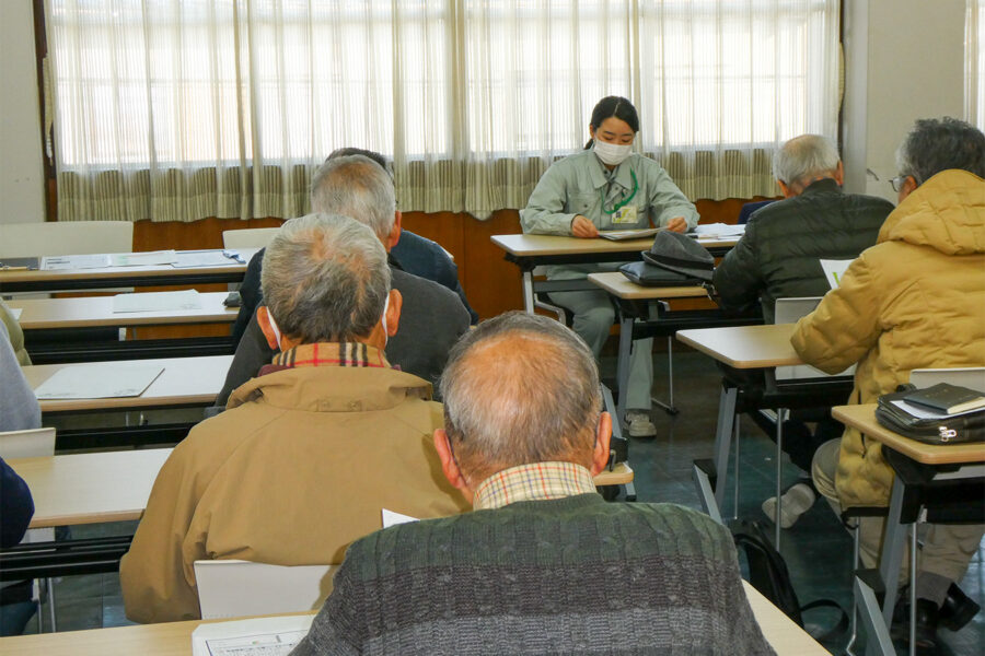 野菜振興会（南八下支部）、研修会を開催