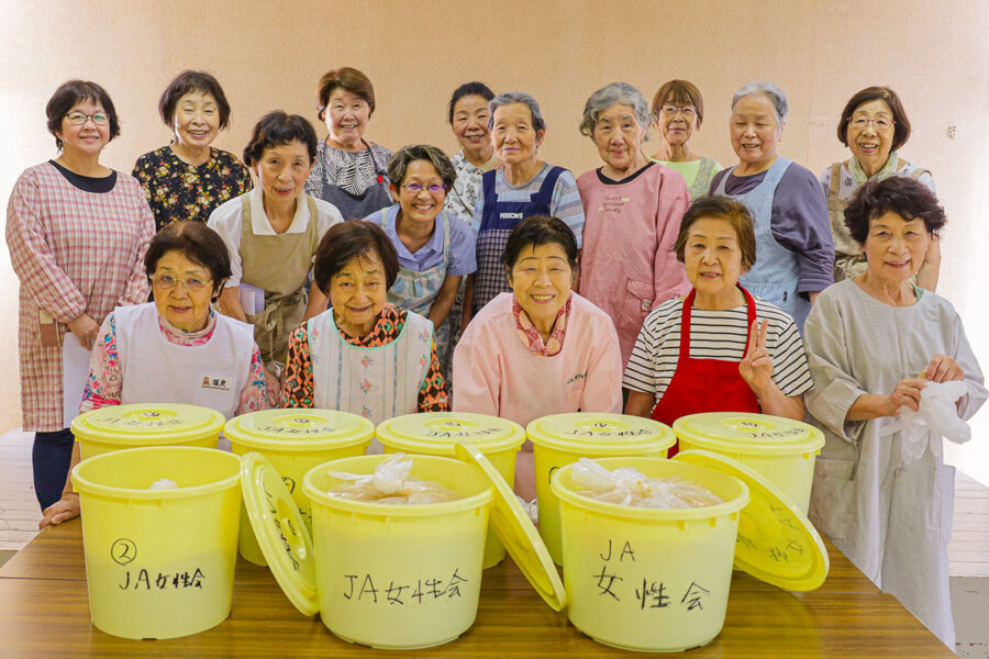 福泉支部が「ひしお味噌づくり講習会」を実施
