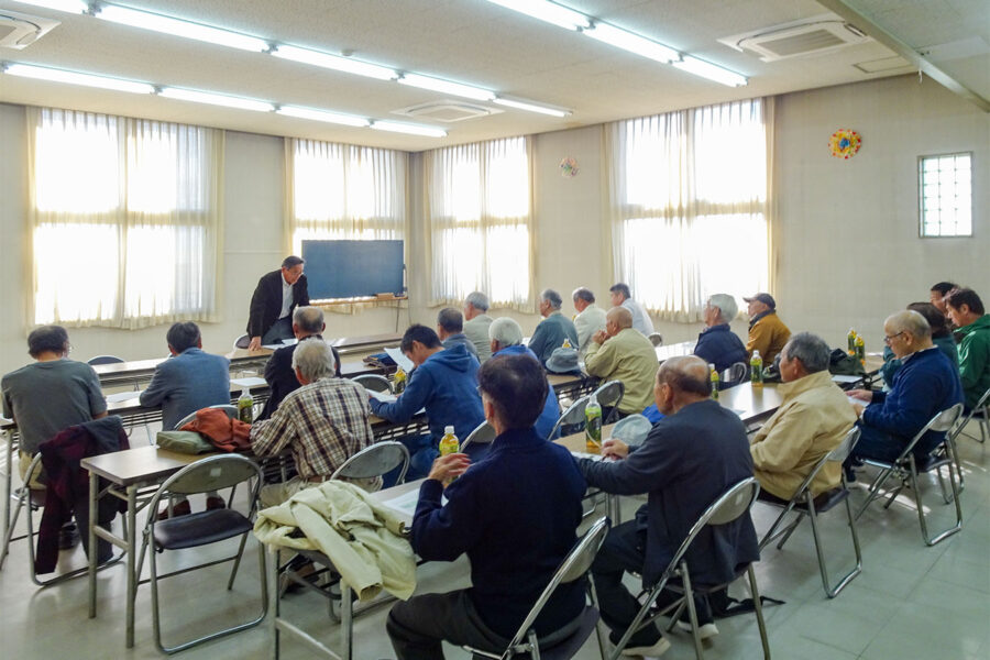 野菜振興会（久世支部）が研修会を実施