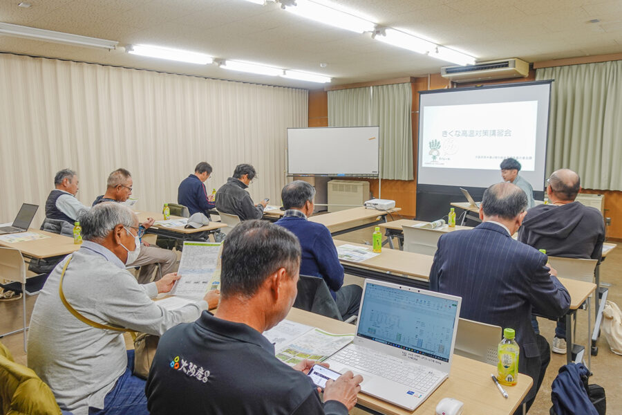 野菜振興会（深井支部）が講習会を実施