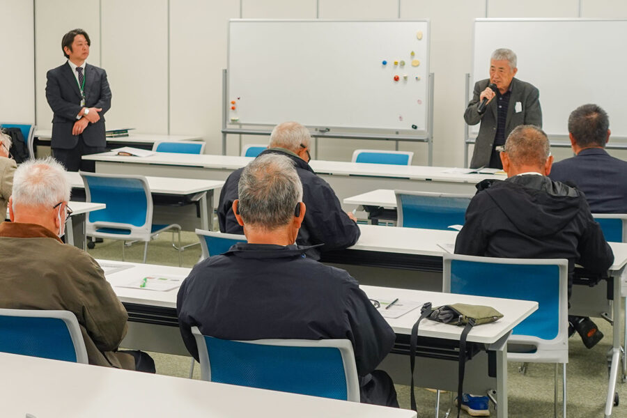 野菜振興会(東支所（旧：日置荘支部)）が研修会を実施