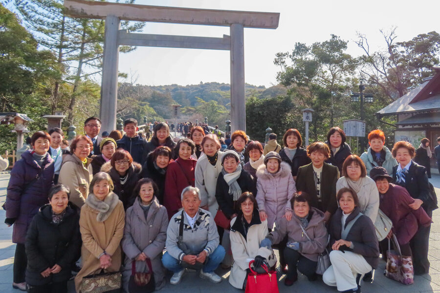 中央支部が初詣バスツアーを実施