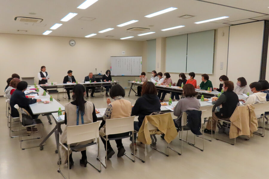 上神谷支部が総会を開催