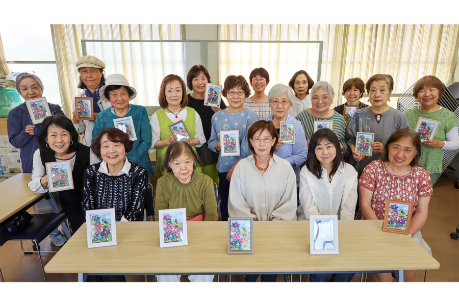 美木多支部が手芸講習会を実施
