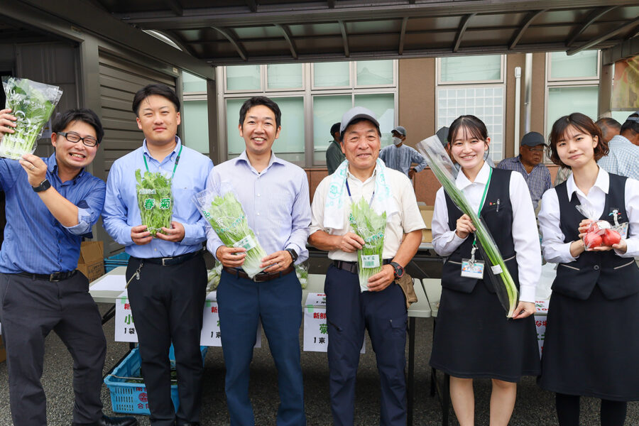 東百舌鳥支所で朝市を開催！