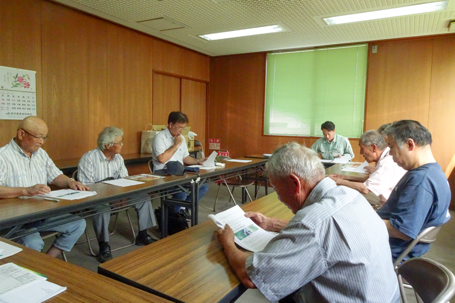 野菜振興会(福泉支部)が研修会を実施
