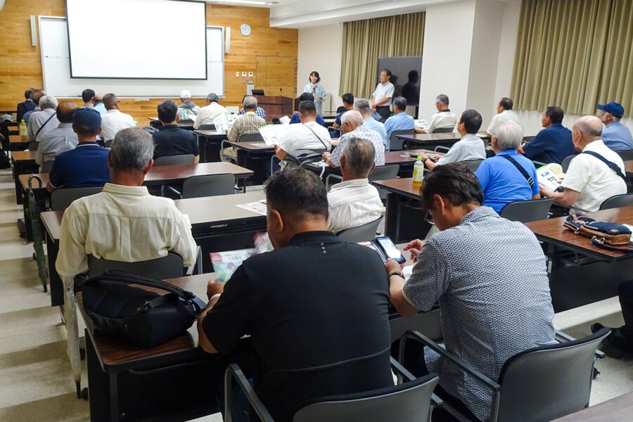 野菜振興会（登美丘支部）視察研修会を実施